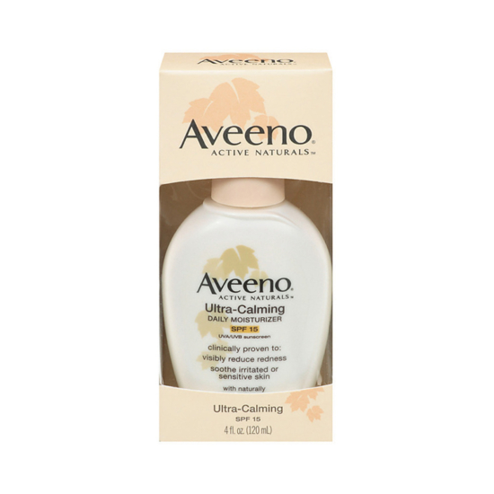 Aveeno UltraCalming Moisturizer SPF 15 • Moisturizer Review & Swatches