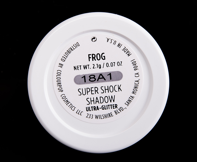 ColourPop Frog Super Shock Shadow