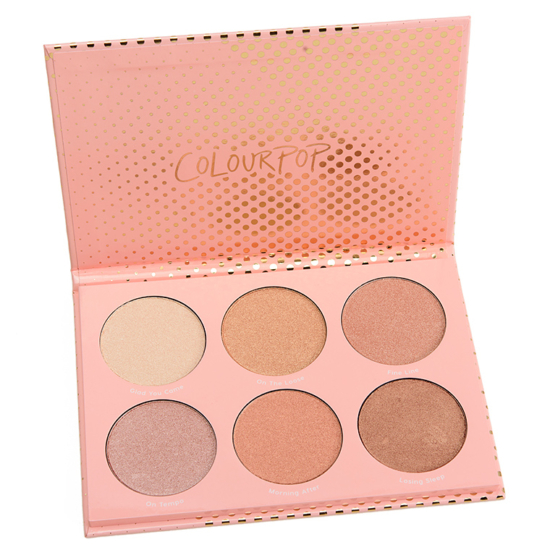 ColourPop In-Nude-Endo 6-Pan Pressed Powder Highlighter Palette