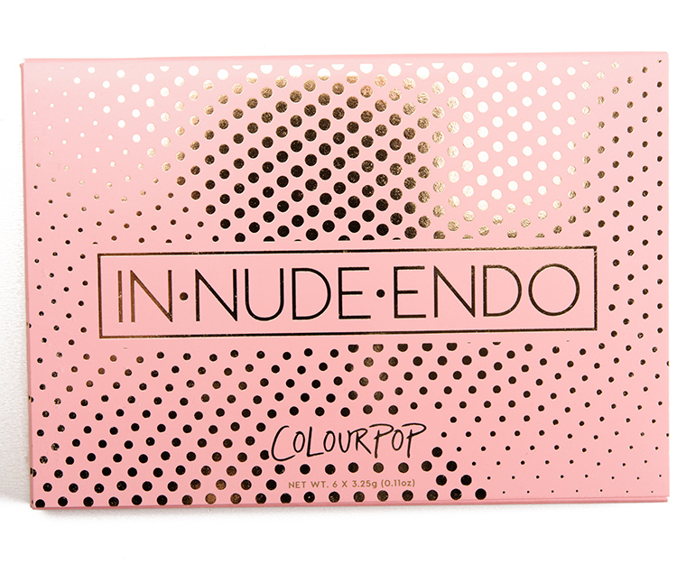 ColourPop In-Nude-Endo 6-Pan Pressed Powder Highlighter Palette