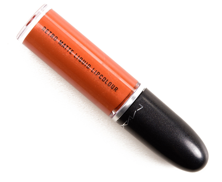 MAC Coral Plated Retro Matte Liquid Lipcolour Metallic