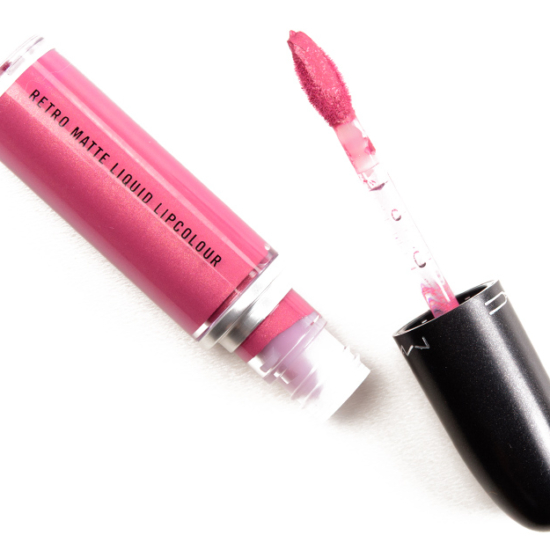 MAC Metallic Rose Retro Matte Liquid Lipcolour Metallic