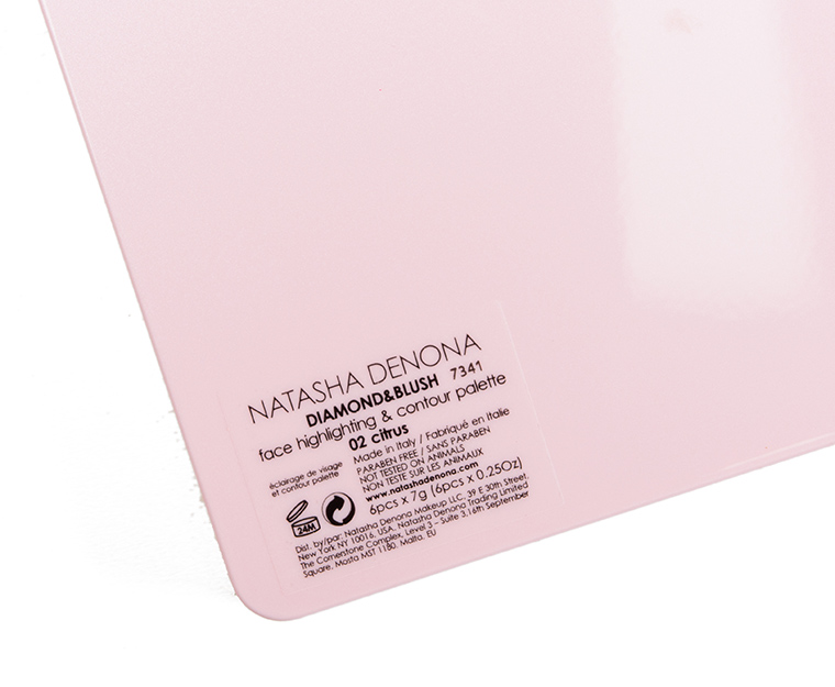 Natasha Denona Citrus Diamond & Blush Palette