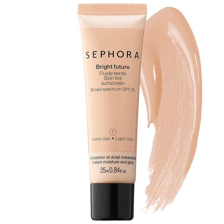 Sephora 7 Light Ivory Bright Future Skin Tint Broad Spectrum SPF 25