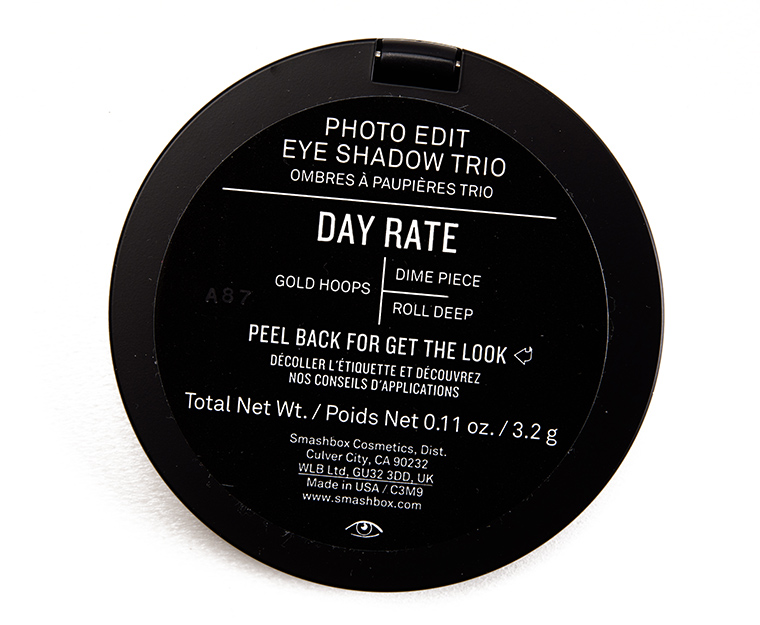 Smashbox Day Rate Photo Edit Eye Shadow Trio