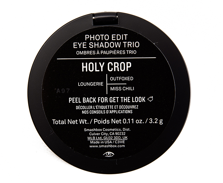 Smashbox Holy Crop Photo Edit Eye Shadow Trio