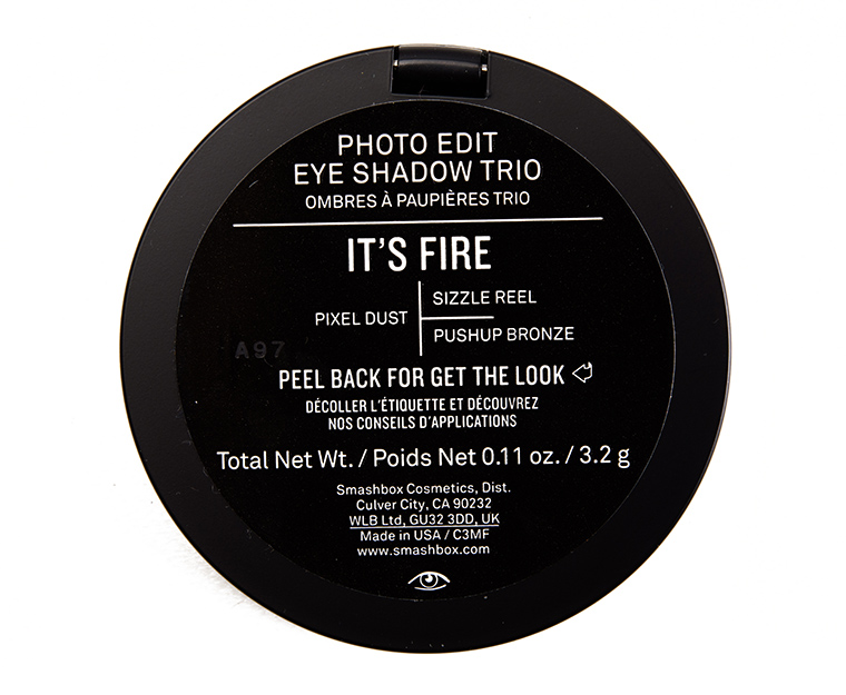 Smashbox It's Fire Photo Edit Eye Shadow Trio