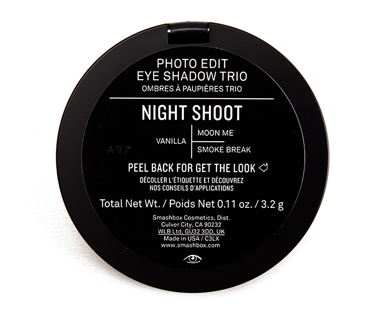Smashbox Night Shoot Photo Edit Eye Shadow Trio