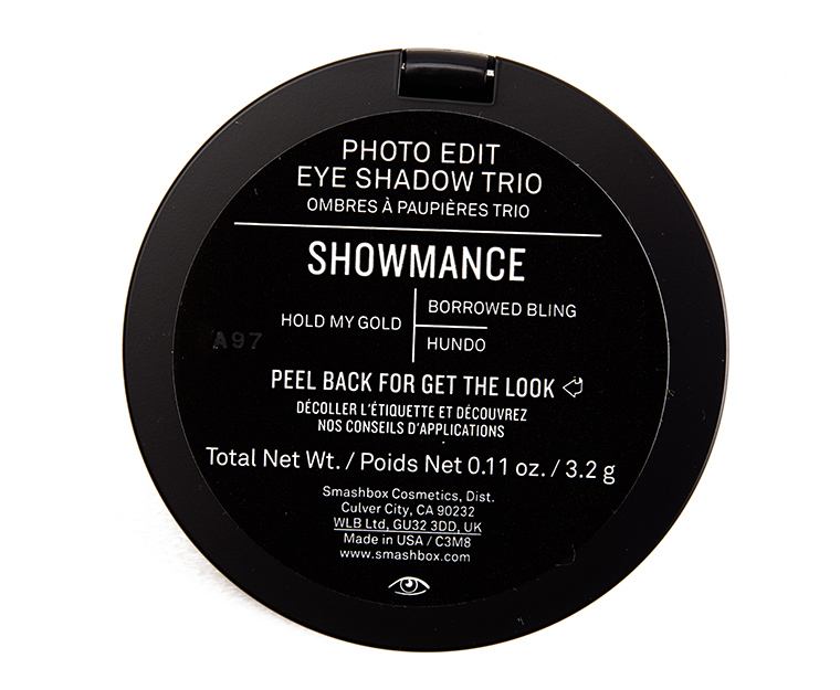 Smashbox Showmance Photo Edit Eye Shadow Trio