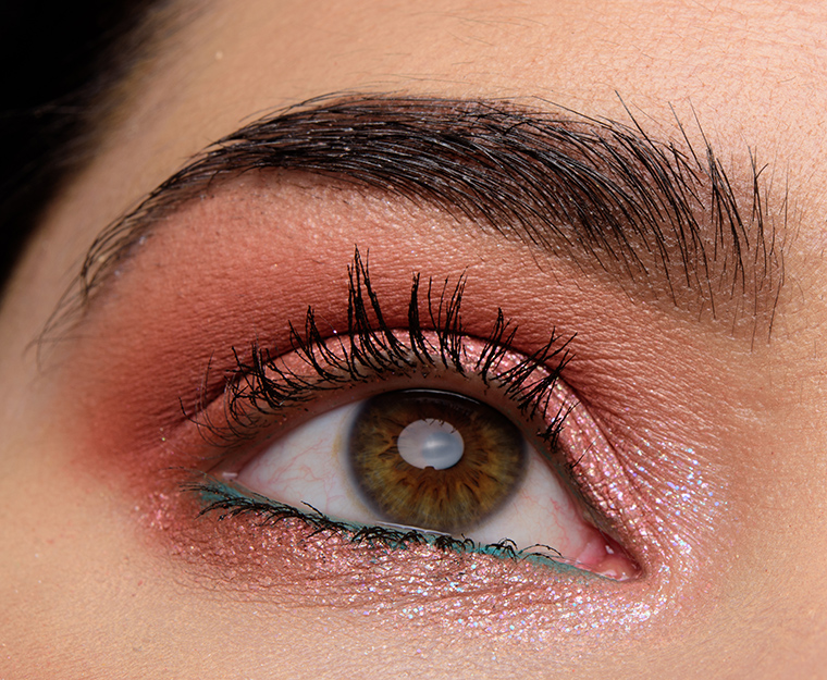 A Coral & Copper Eye | Look Details