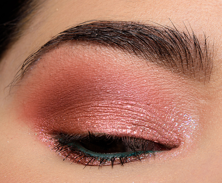 A Coral & Copper Eye | Look Details