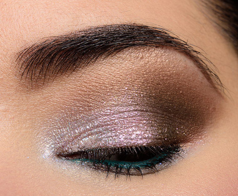 A Silver, Lavender, & Brown Eye | Look Details