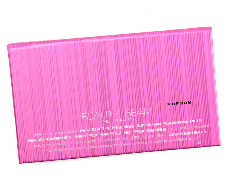 Urban Decay Beauty Beam Kristen Leanne Highlighter Trio