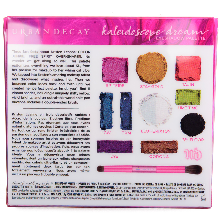 Urban Decay Kaleidoscope Dream Kristen Leanne Eyeshadow Palette