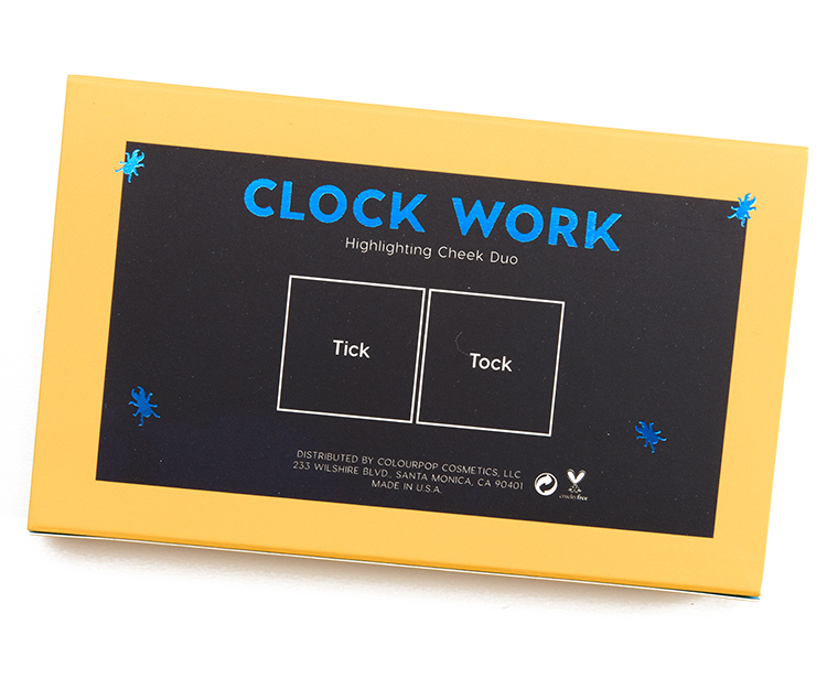 ColourPop Clock Work Pressed Powder Face Duo
