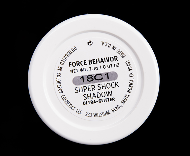 ColourPop Force Behavior Super Shock Shadow
