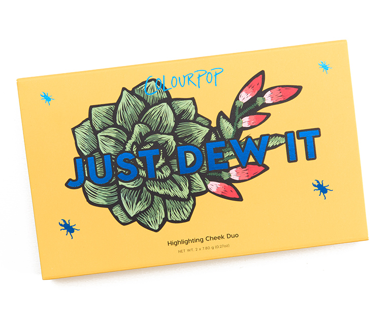 ColourPop Just Dew It Pressed Powder Face Duo