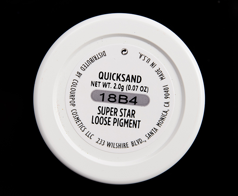ColourPop Quicksand Super Star Loose Pigment