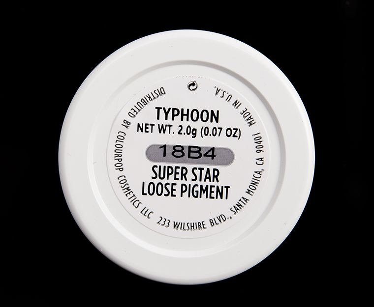 ColourPop Typhoon Super Star Loose Pigment