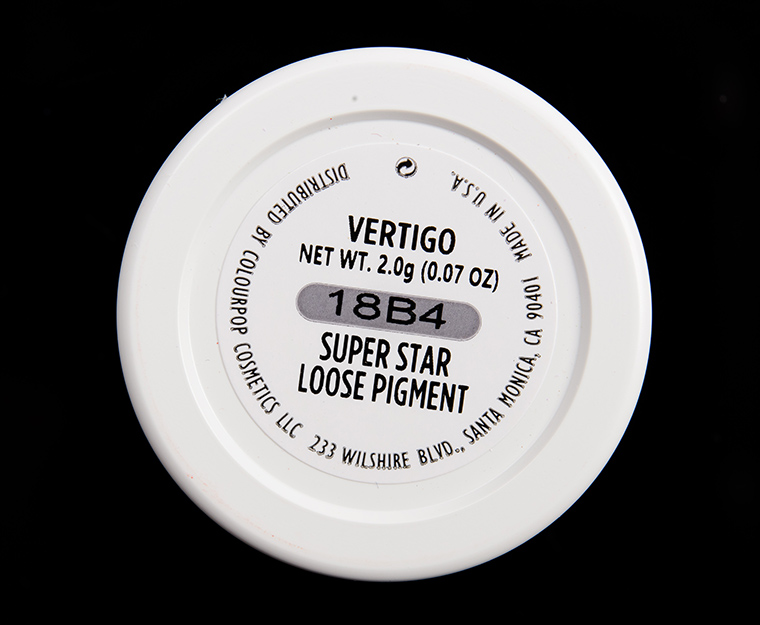 ColourPop Vertigo Super Star Loose Pigment