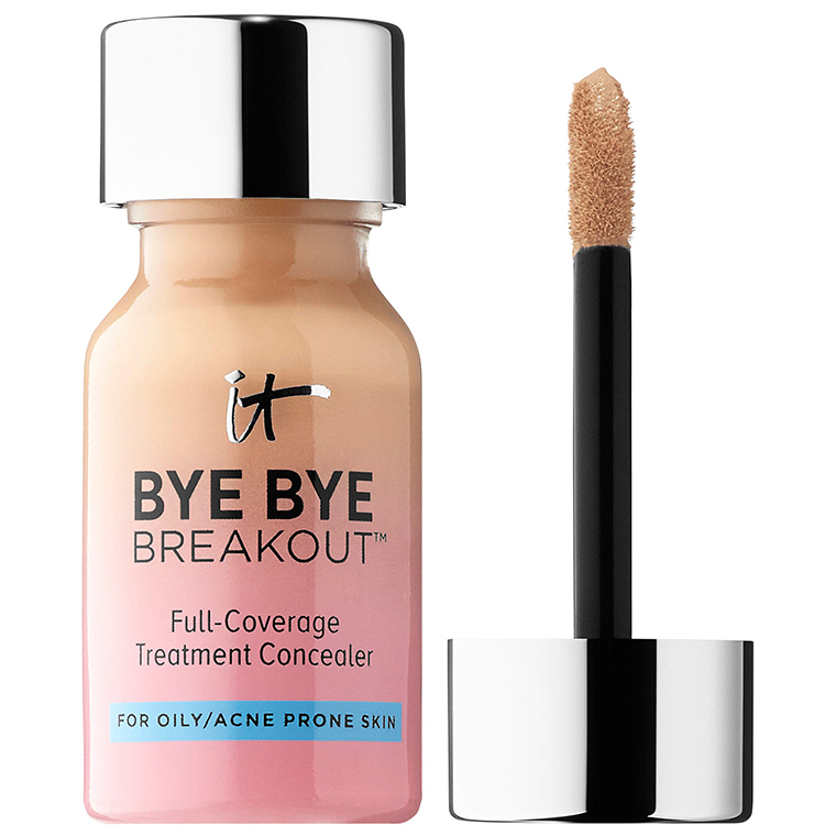 IT Cosmetics Medium Tan Bye Bye Breakout Full-Coverage Treatment Concealer