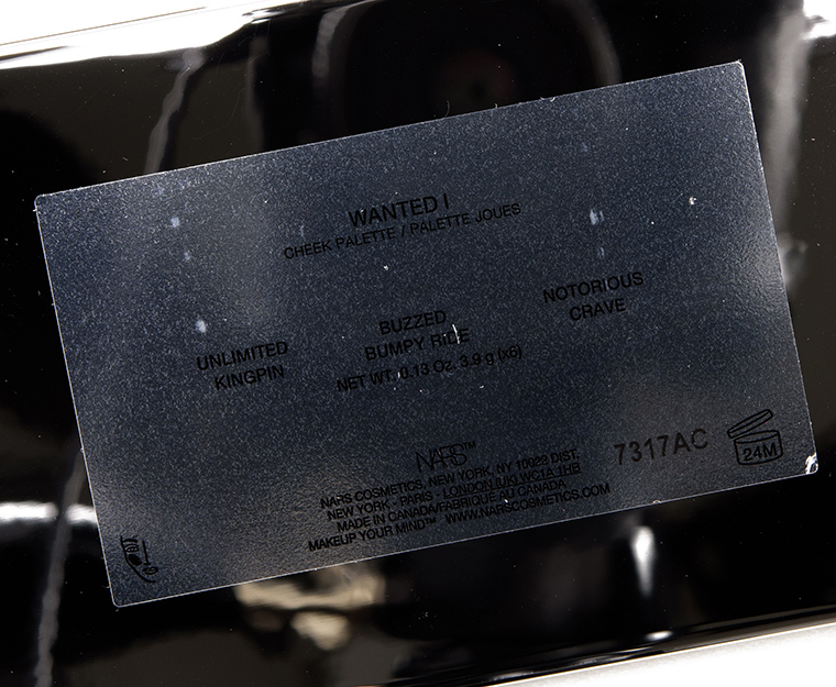 NARS Wanted Vol I Wanted Cheek Palette