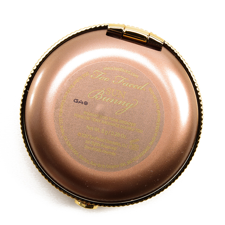 Too Faced Sun Bunny Radiant Duo Tone Bronzer