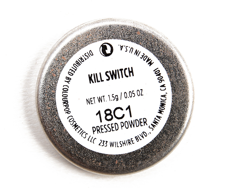 ColourPop Kill Switch Pressed Powder Shadow