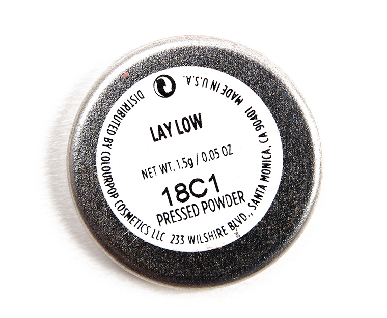 ColourPop Lay Low Pressed Powder Shadow