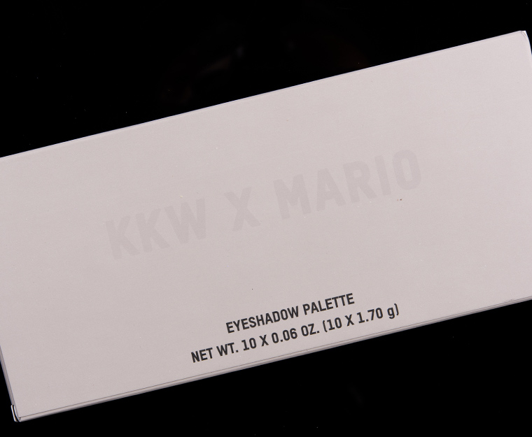 KKW Beauty Mario 10-Pan Eyeshadow Palette