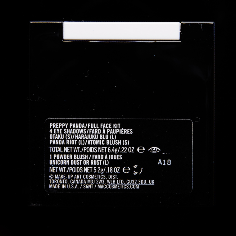 MAC Preppy Panda Nicopanda Full Face Kit