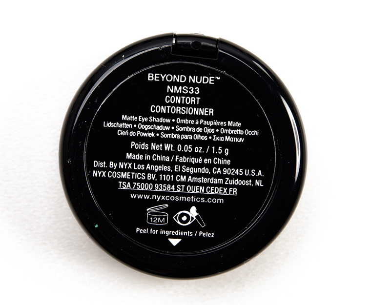 NYX Contort Nude Matte Eyeshadow