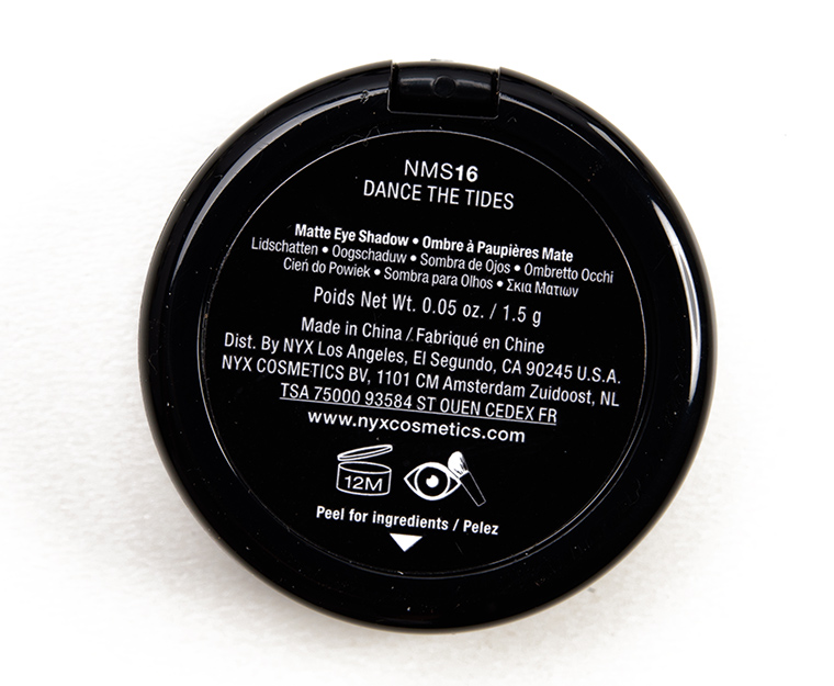 NYX Dance the Tides Nude Matte Eyeshadow