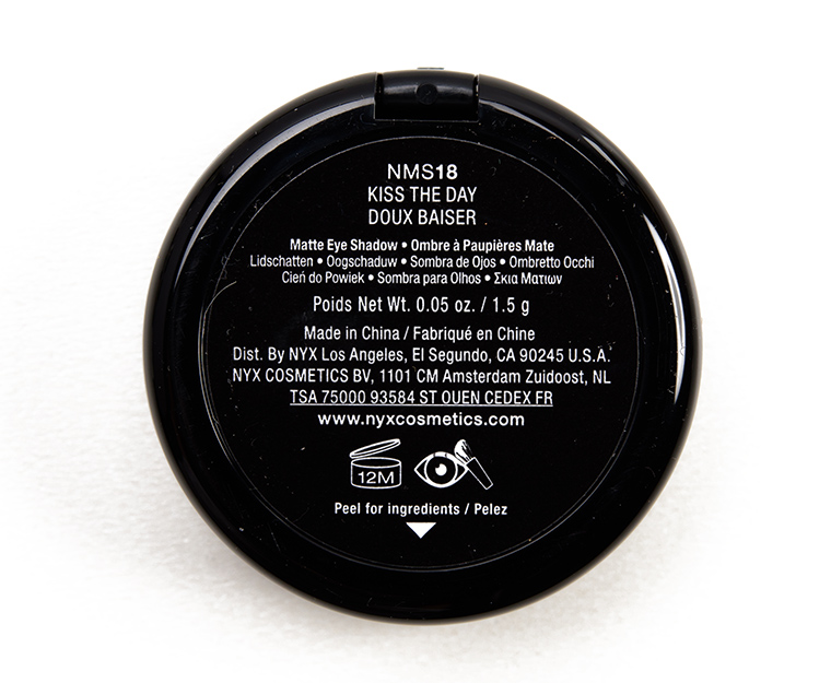NYX Kiss the Day Nude Matte Eyeshadow