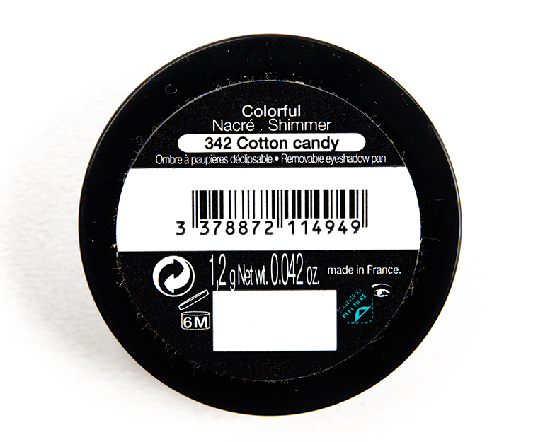 Sephora Cotton Candy (342) Colorful Eyeshadow
