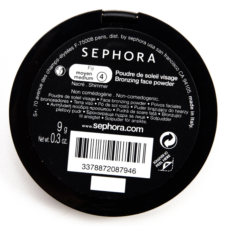 Sephora Fiji Bronzer Powder