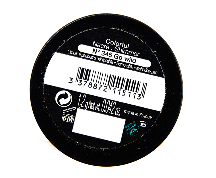 Sephora Go Wild (345) Colorful Eyeshadow