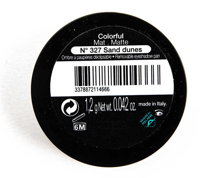Sephora Sand Dunes (327) Colorful Eyeshadow