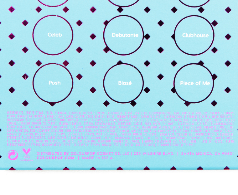 ColourPop Fame 16-Pan Eyeshadow Palette