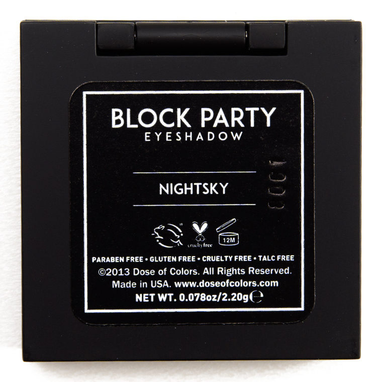 Dose of Colors Nightsky Block Party Eyeshadow