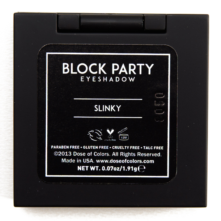 Dose of Colors Slinky Block Party Eyeshadow