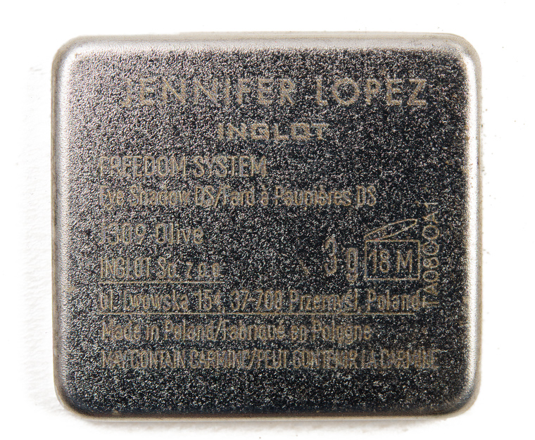 Inglot J309 Olive Jennifer Lopez DS Eyeshadow