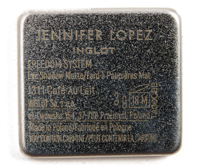 Inglot J311 Café au Lait Jennifer Lopez Matte Eyeshadow