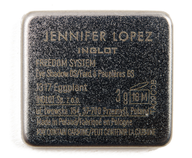 Inglot J317 Eggplant Jennifer Lopez DS Eyeshadow