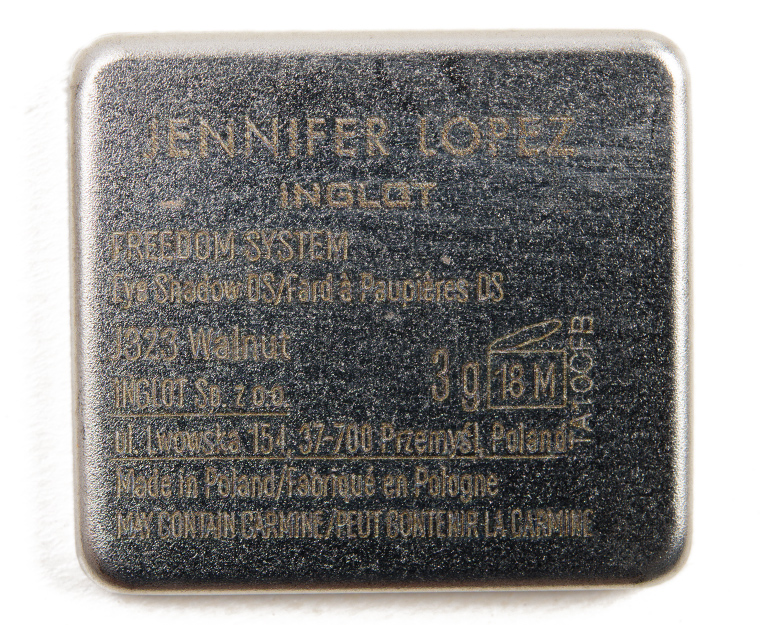 Inglot J323 Walnut Jennifer Lopez DS Eyeshadow