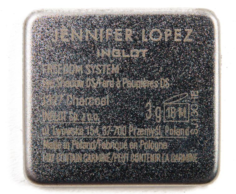 Inglot J327 Charcoal Jennifer Lopez DS Eyeshadow