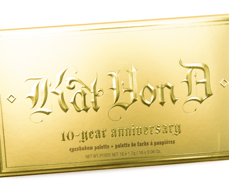 KVD Beauty 10th Anniversary 16-Pan Eyeshadow Palette