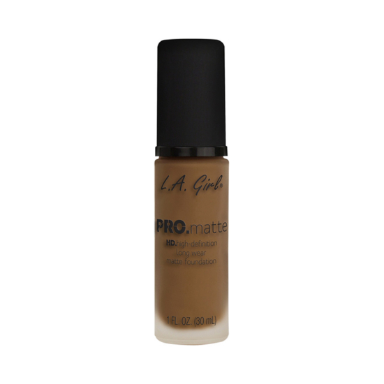 LA Girl Nutmeg Pro.Matte Foundation Review & Swatches
