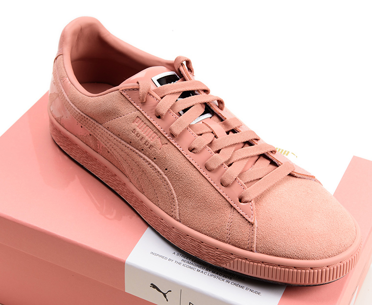 MAC Crème d'Nude PUMA Suede 50 Sneaker