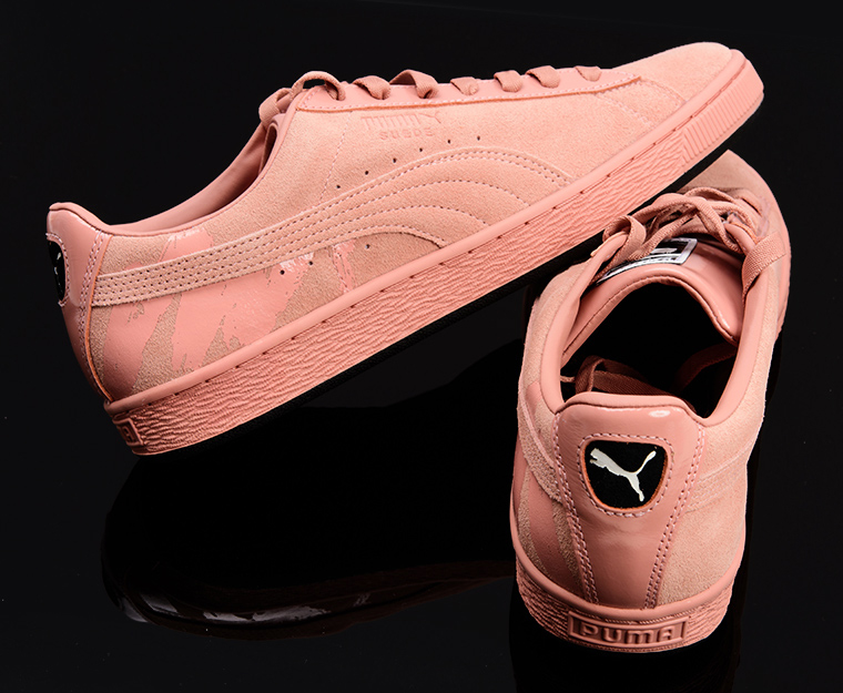 MAC Crème d'Nude PUMA Suede 50 Sneaker